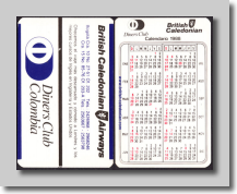 Pocket Calendar 1988